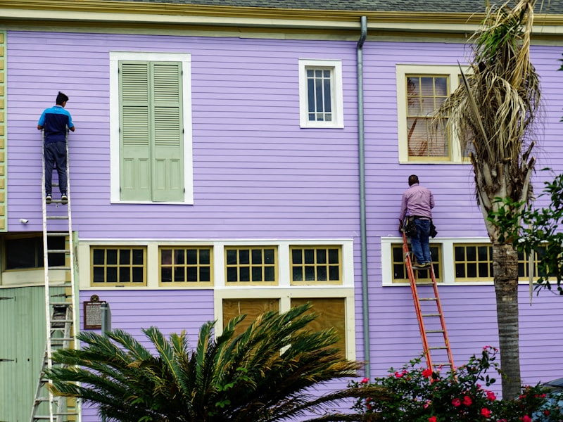 Construction surveyor at work
